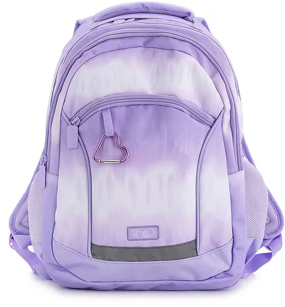 Rucsac școlar YOLO Tie Dye - Purple, 2 in 1