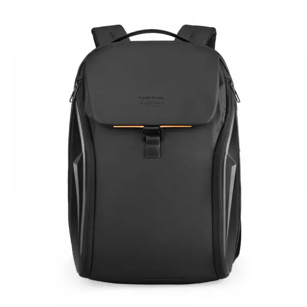 Rucsac smart pentru calatorii, Mark Ryden, impermeabil, material oxford si invelis EVA, compatibil cu laptop 15.6 inch, port USB si micro USB, compartiment laptop, spate respirabil, negru