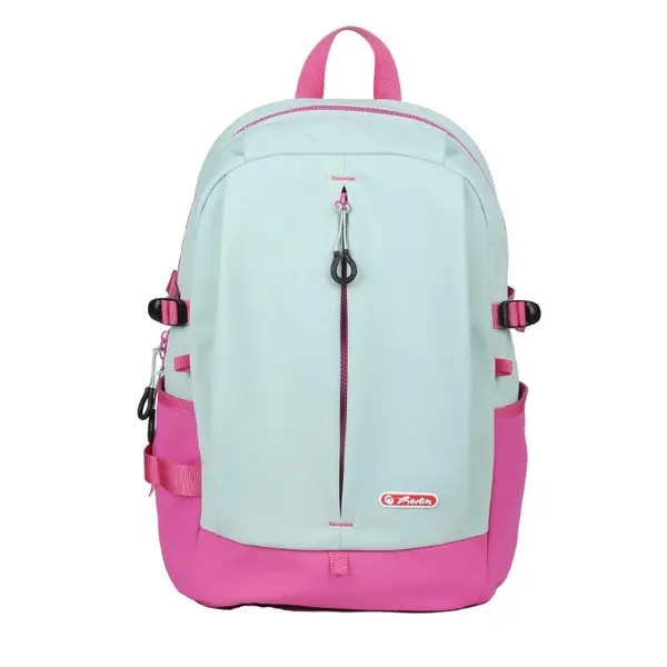 Rucsac Sport, 44x31x16 cm, culoare menta / roz, Herlitz