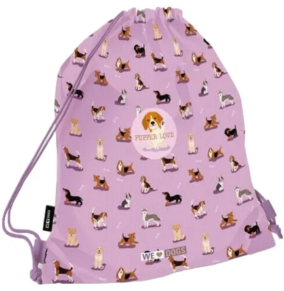 Rucsac sport scolar Lizzy Card We Love Dogs Pups