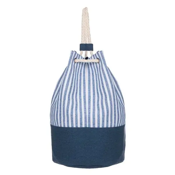Rucsac tip sac pentru plaja cu dungi, 30x47 cm