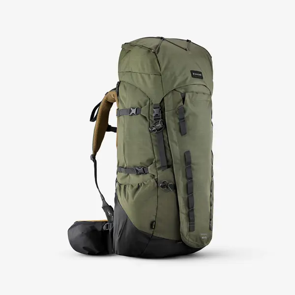 Rucsac Trekking la munte cu husă ploaie MT900 Symbium 90+10L Kaki Bărbați