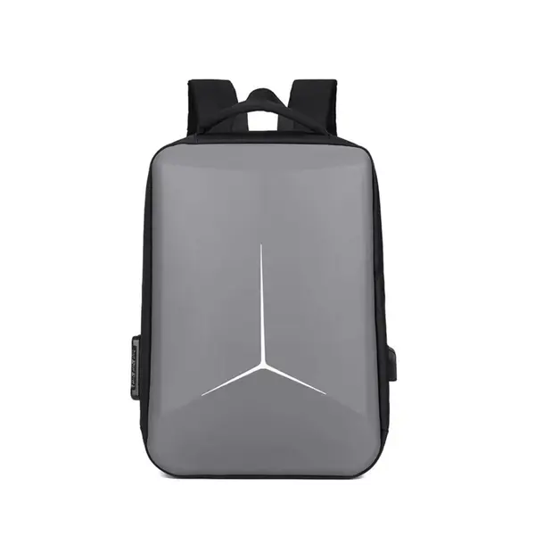 Rucsac unisex, Lorcan GT3751, port USB, Gri