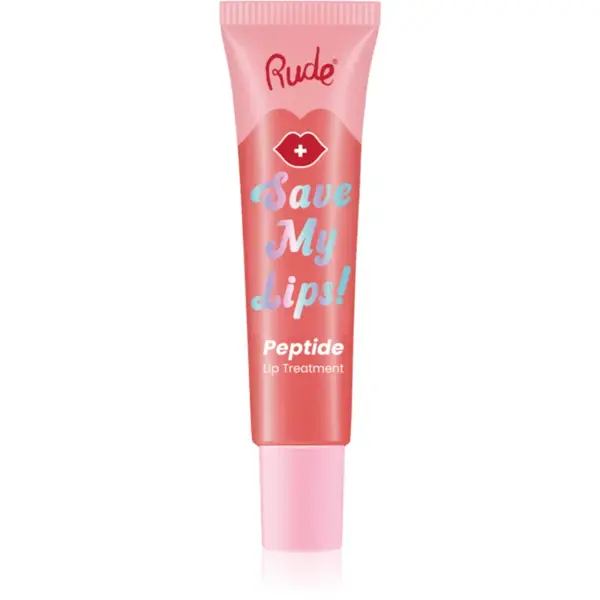 Rude Cosmetics Save My Lips balsam de buze hidratant cu peptide culoare Watermelon 15 ml
