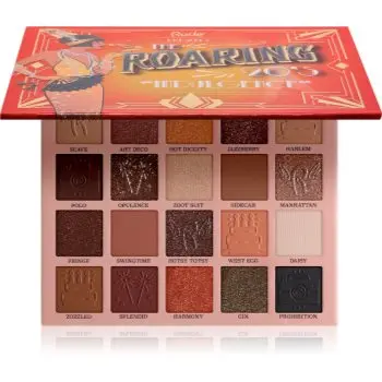 Rude Cosmetics The Roaring 20's paletă cu farduri de ochi