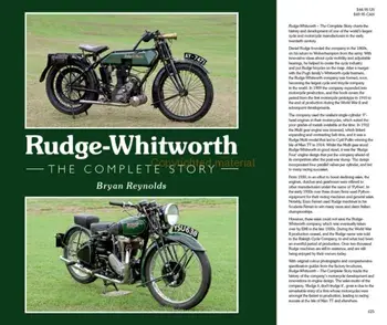 Rudge-Whitworth. The Complete Story, Hardback/Bryan Reynolds