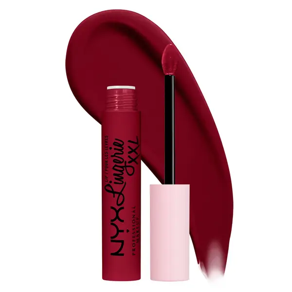 Ruj lichid mat NYX Professional Makeup Lip Lingerie XXL Sizzlin