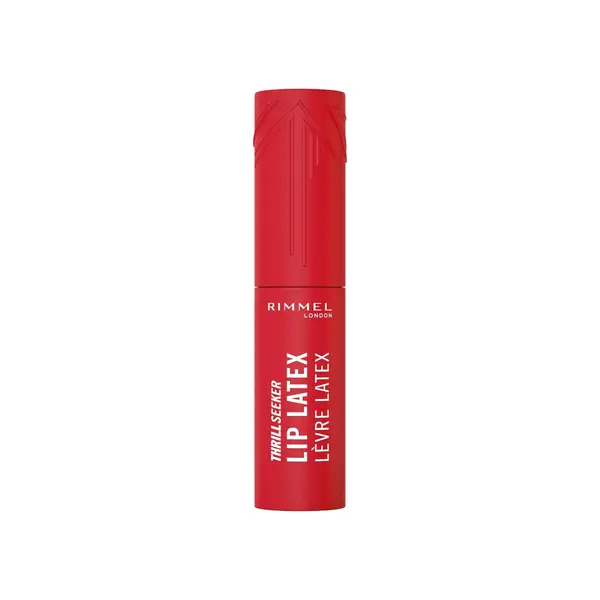 Ruj lichid Thrill Seeker Lip Latex 400 Red, 6ml, Rimmel London