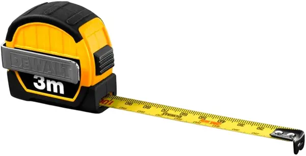 Ruletă de plastic DeWALT - DWHT36098, 3 m