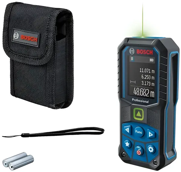 Ruletă laser cu fascicul verde Bosch - GLM 50-25 G Professional, 50 m