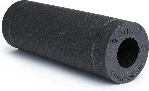 Rulou de masaj Blackroll - Slim, 30 x 10 cm, negru