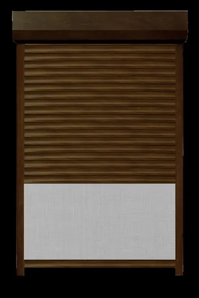 Rulou Exterior Aluminiu Nuc cu Plasă Insecte – Acționare Manuală
