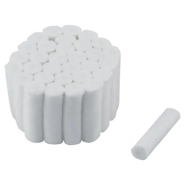 Rulouri stomatologice bumbac, PRIMA, absorbante, autoclavabile, Nr. 2, 37x10mm, 500 bucati