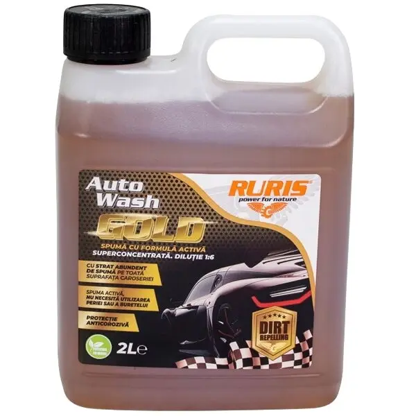 Ruris Detergent auto Ruris auto wash gold 1:6 superconcentrat, 2l