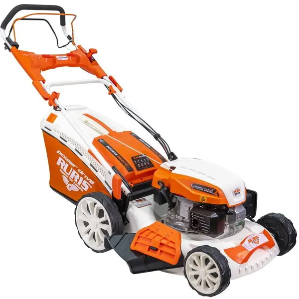 Ruris Masina de tuns gazon Ruris RX331S, 3.5 CP 460 mm, Alb -Portocaliu