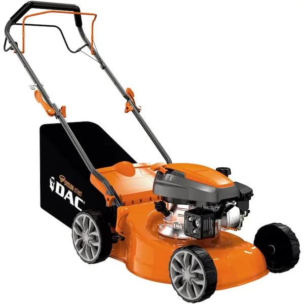Ruris Masina de tuns iarba / gazon Ruris Dac 110XR, autopropulsata pe benzina, putere 3.3 CP, 131 CC, 4 timpi, latime lucru 41 cm, inaltime taiere 25 - 75 mm, 7 trepte de taiere, sac colector 45 l