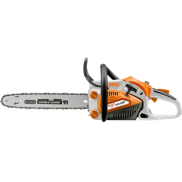 Ruris Motoferastrau Ruris RM300, drujba cu lant pe benzina, 1.5 CP, 28.5 cm3, 2 timpi, pornire manuala, 30 cm lungime sina, 210 ml