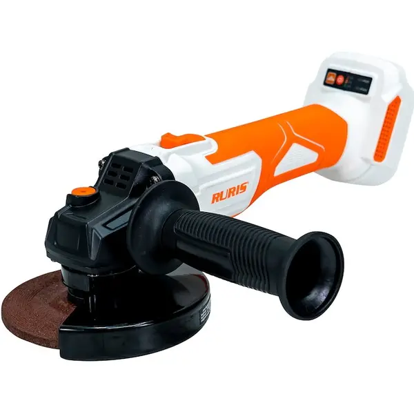 Ruris Polizor unghiular pe acumulator Ruris RMX4125, 20 V, 8500 RPM, 125 mm diametru disc, 2 trepte viteza, fara acumulator/incarcator