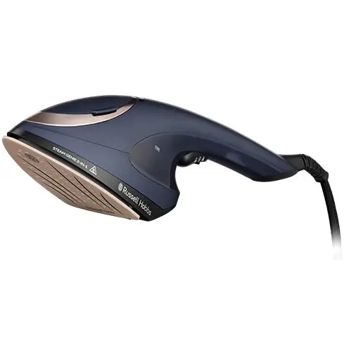 Russel Hobbs Fier de calcat Russell Hobbs 28370-56, 2 in 1, 0.15 L, 1700 W, 20g/min, Albastru-Auriu