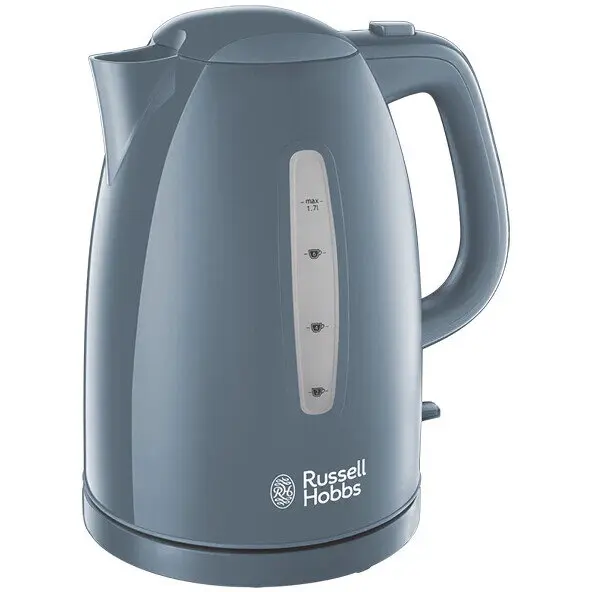 Russell hobbs Fierbator Russell Hobbs Textures Grey 21274-70, 2400W, 1.7l, Gri