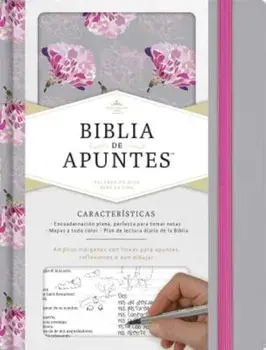 Rvr 1960 Biblia de Apuntes, Gris y Floreado Tela Impresa, Hardcover/B&h Espanol Editorial