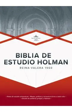 Rvr 1960 Biblia de Estudio Holman, Tapa Dura - B&h Español Editorial