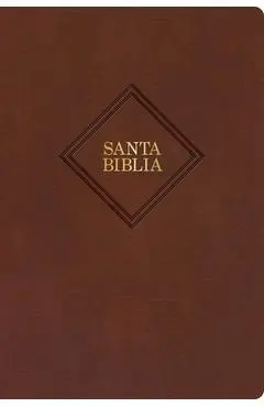 Rvr 1960 Biblia Letra Gigante, Café, Piel Fabricada (2023 Ed.): Santa Biblia - B&h Español Editorial