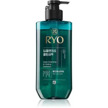 RYO Deep Cleansing & Cooling Shampoo curatarea profunda a scalpului cu efect racoritor
