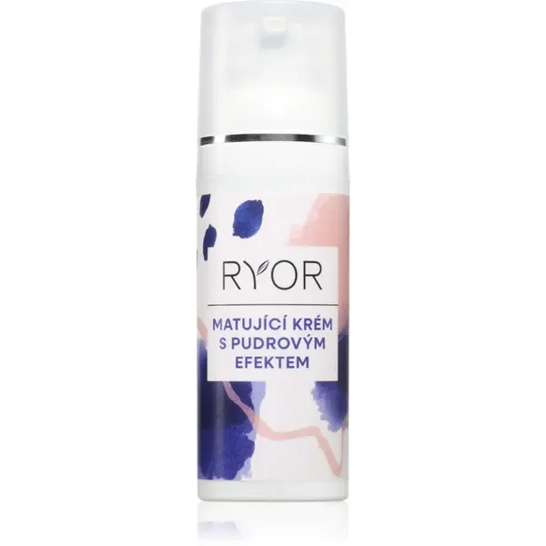 RYOR Marine Algae Care crema de matifiere cu efect pudrat 50 ml