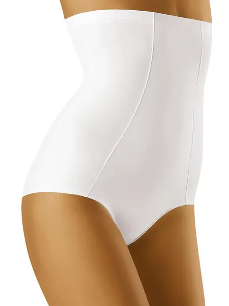 S - Chilot modelator de culoare neagra, cu banda adeziva pe abdomen Figi Modelia II alb Alb