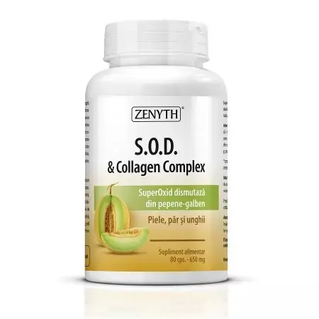 S.O.D. and Collagen Complex, 80 capsule – Zenyth