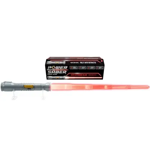 Sabie interactiva de jucarie Power Saber (Rosu)