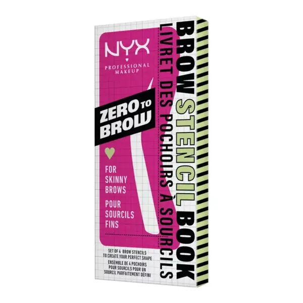 Sabloane pentru Sprancene NYX Professional Makeup Zero to Brow St