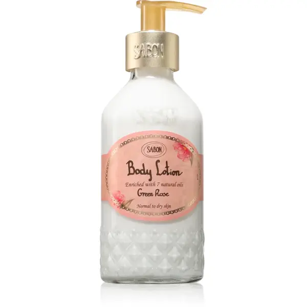 Sabon Bottle Green Rose lapte de corp 200 ml