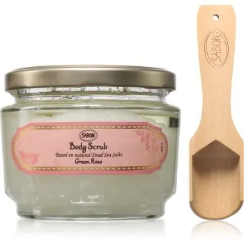 Sabon Medium Green Rose exfoliant pentru corp