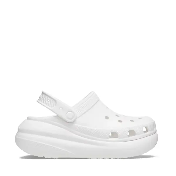 Saboți femei CROCS Crush Clog albi 3899DSL207521A