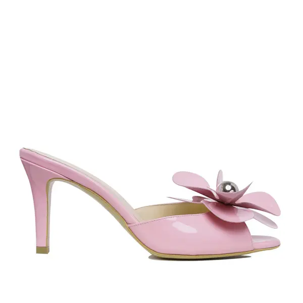 Saboti Monique Piele Lacuita, Roz - 37 / 8 cm