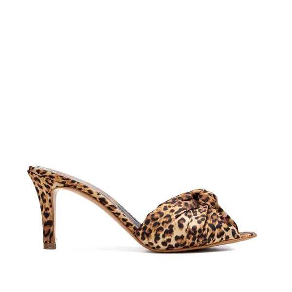 Saboti Sofia Satin, Animal Print - 40.5 / 9.5 cm