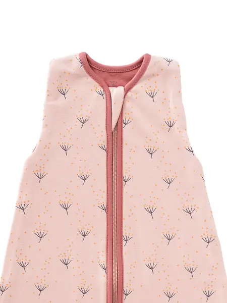 Sac de dormit cocon din bumbac organic 0-3 luni model Dandelion