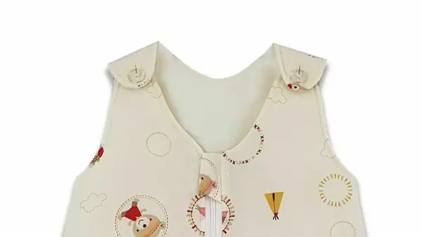 Sac de dormit copii 0.5 tog KidsDecor din bumbac Mici indieni 60 cm