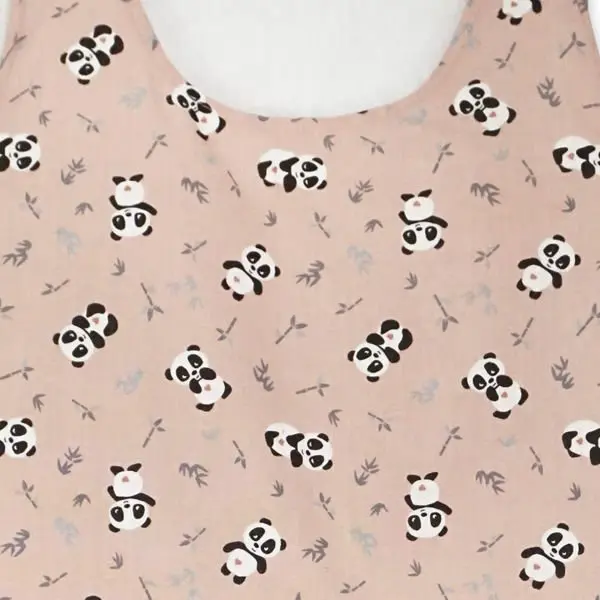 Sac de dormit copii 1.5 tog Panda World din bumbac 85 cm