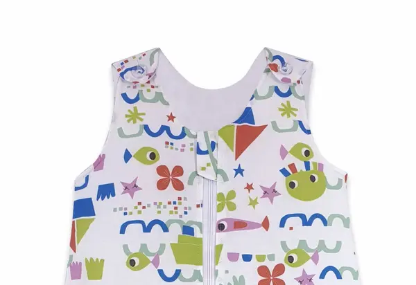 Sac de dormit copii 1.5 tog Pestisori din bumbac 60 cm