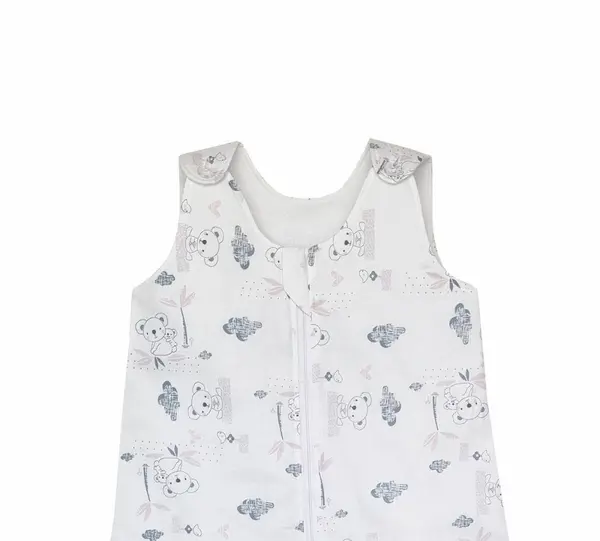 Sac de dormit copii 1.5 tog Somnorosul koala roz din bumbac 85 cm