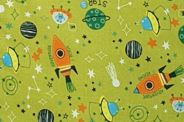 Sac de dormit copii 2.5 tog KidsDecor Cosmos Map din bumbac 70 cm