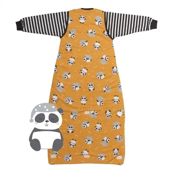 Sac de dormit cu maneca lunga detasabila Panda 110 cm 1.0 Tog