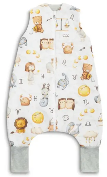 Sac de dormit cu picioare Sensillo - Zodiac, Tog 1.0, gri