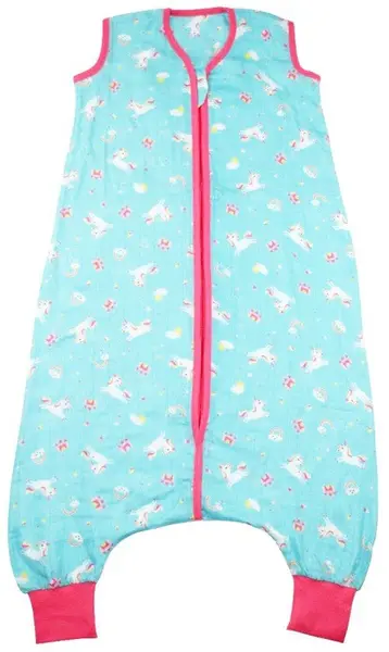 Sac de dormit cu picioruse Bamboo Unicorn 5-6 ani 0.2 Tog
