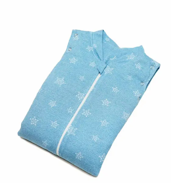 Sac de dormit cu picioruse KidsDecor 1.5 tog Stars in your eyes Blue 80 cm