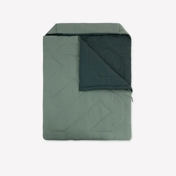 Sac de dormit de camping 0°C, 2 persoane