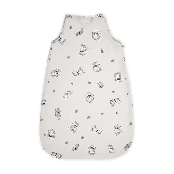 Sac de dormit de iarna 85 cm din bumbac ranforce Jungle Beige